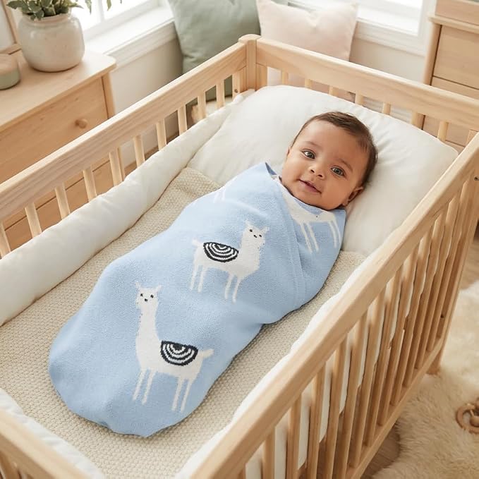 Baby Receiving Swaddle Stroller Blanket - Image 6