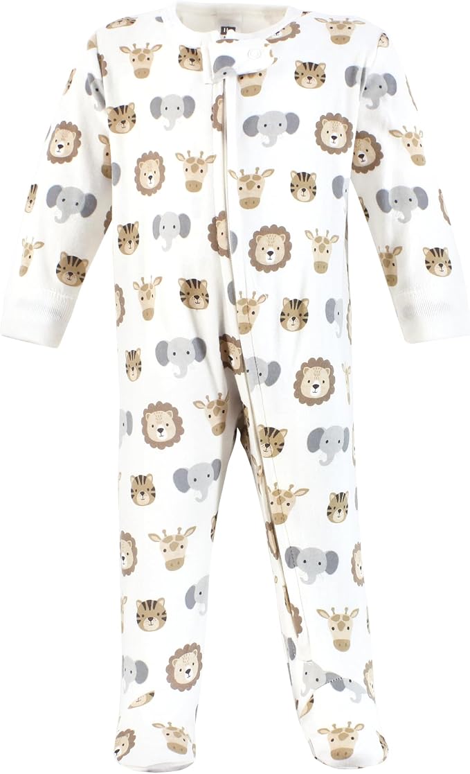 Hudson Baby Unisex Baby Cotton Sleep and Play - Image 3