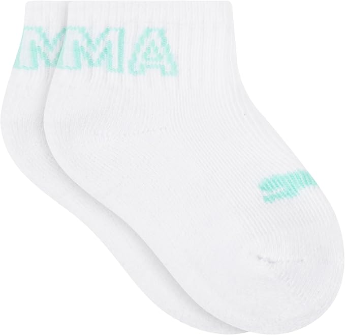 PUMA Unisex Baby 6-pack Infant Anklet Socks, Extra Cushion & Comfort-toe - Image 2