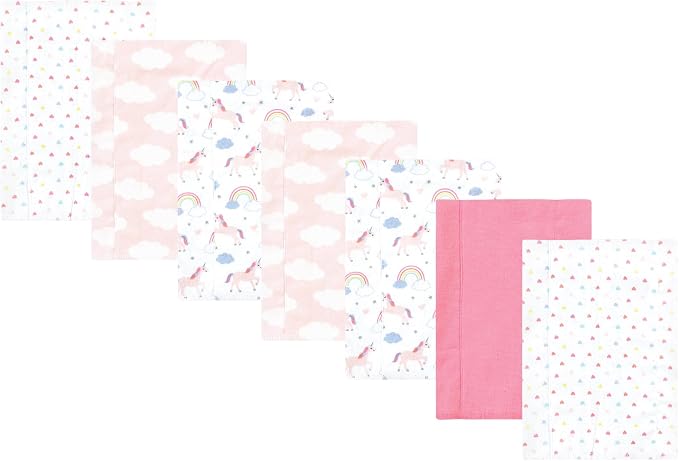 Luvable Friends Hudson Baby Flannel Burp Cloths 7pk by Luvable+Friends