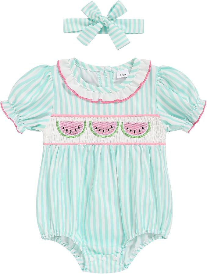 GRNSHTS Baby Girl Romper Newborn Clothes Bodysuit Jumpsuit Baby Girl Clothes by GRNSHTS