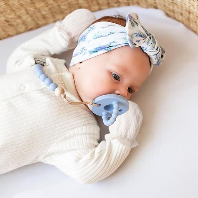 BQUBO Newborn Infant Toddler Mittens No Scratch Cotton Elastic Wrist Gloves - Image 3