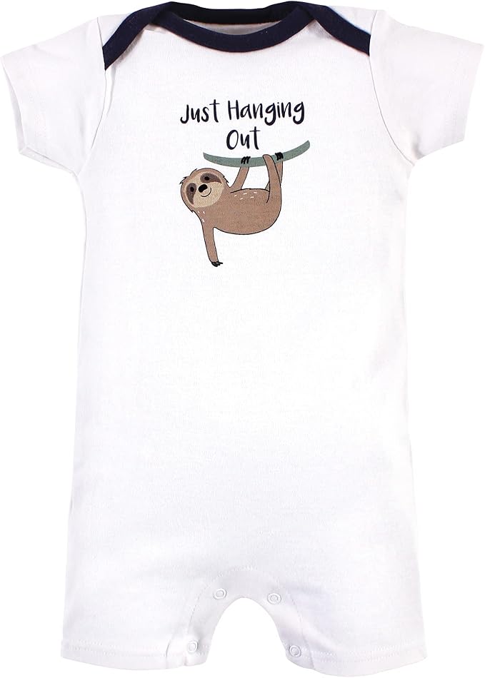 Hudson Baby Unisex Cotton Rompers - Image 5
