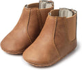 Meckior Baby Girls Cowboy Tassel Boots Side Zipper Moccasins Soft Bottom by Meckior