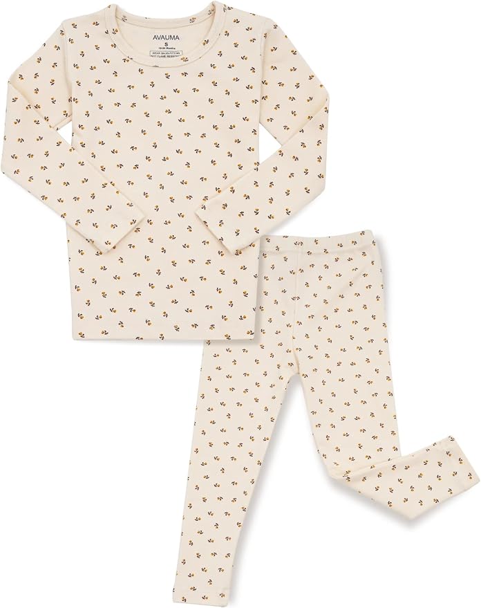 AVAUMA Baby Boys Girls Pajama Set 6M-7T Kids Cute Toddler Snug fit Pattern by AVAUMA