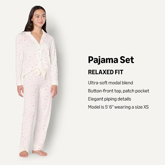 Amazon Essentials x Sofia Grainge Mommy and Me Long Sleeve Pajama Set - Image 2