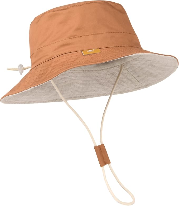 Baby Sun Hat for Boy Girl Toddler Summer Bucket Hat Kids Sun Protection Beach by Hatiis