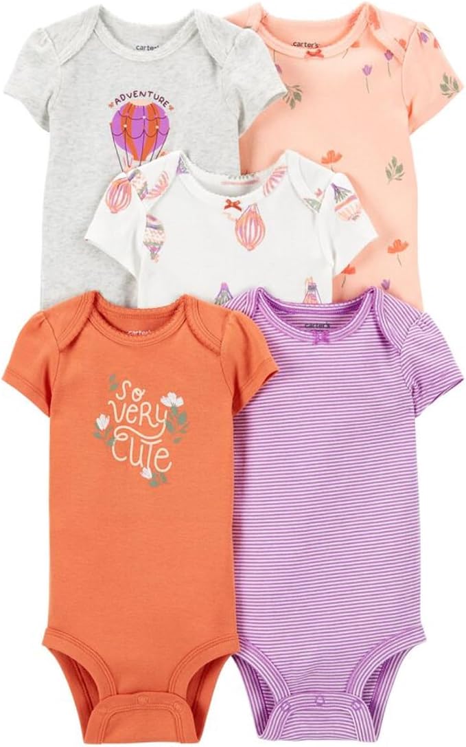 Carter's baby-girls Multi-pk Bodysuits 126g330 by Carters