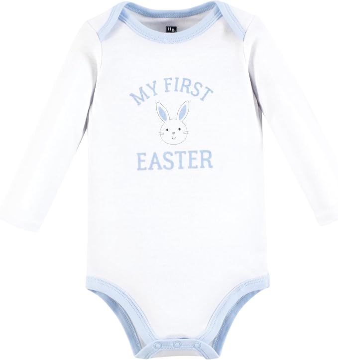 Hudson Baby baby-boys Cotton Long-sleeve Bodysuits 3-pack - Image 5
