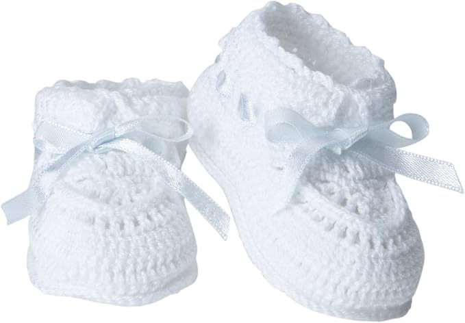 Jefferies Socks Baby-Girls Infant Hand Crochet Bootie by JefferiesSocks