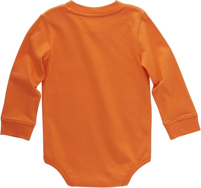 Carhartt Long-Sleeve Pocket Bodysuit | 100% Cotton | Made From Breathable - Image 2