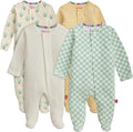 Magnetic Me Cloudstretch 4-Pack Bundle | Magnetic Baby Footie Pajamas by magneticme