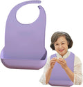 Silicone Adult Bib, Washable and Adjustable Bib by Unknown