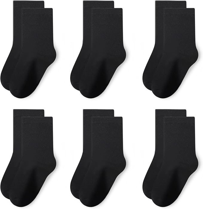 Baby Toddler Essentials Non-Slip Crew Socks by Bearbay