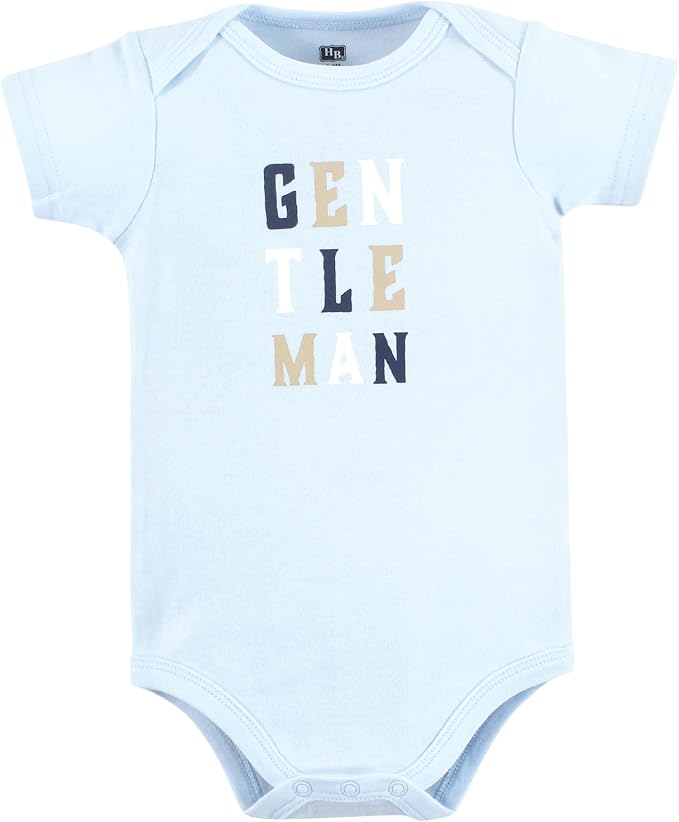 Hudson Baby Unisex Baby Cotton Bodysuits 5-pack - Image 5