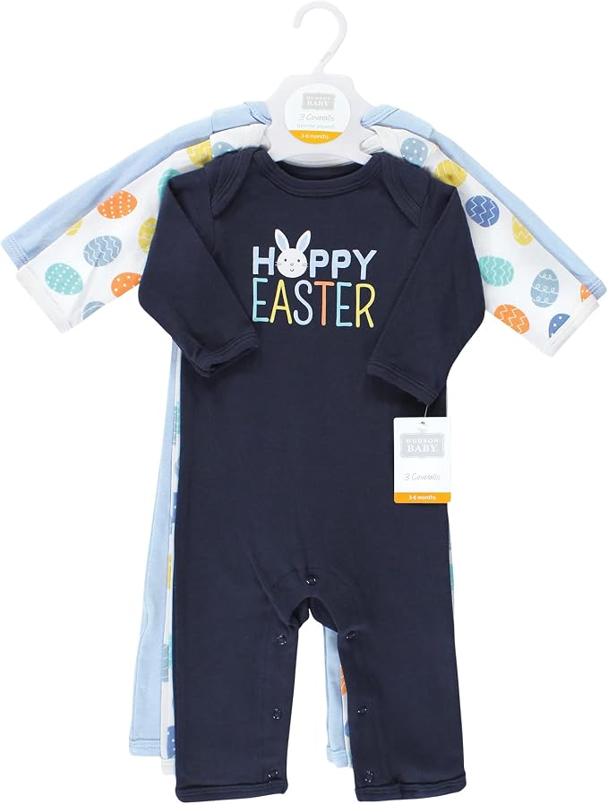 Hudson Baby unisex-child Cotton Coveralls - Image 2