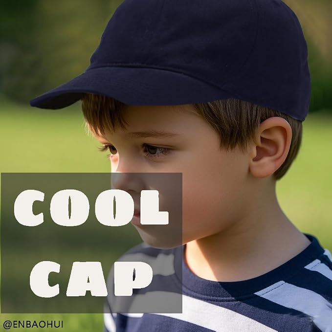2 Packs Toddler Boys Girls Baseball Summer Hat Kids Baseball Cap Baby Sun Hat - Image 4