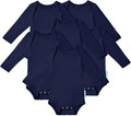 PurComfy Supersoft Bamboo Viscose Long Sleeve Baby Bodysuits, Unisex Baby | by PurComfy