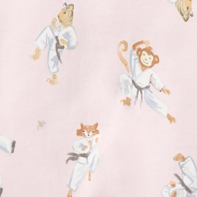 Burt's Bees Baby Girls Organic Cotton Pajamas, Toddler PJ Set, 2-PC | Soft - Image 6