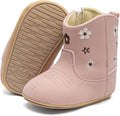 Meckior Baby Girls Cowboy Tassel Boots Side Zipper Moccasins Soft Bottom by Meckior
