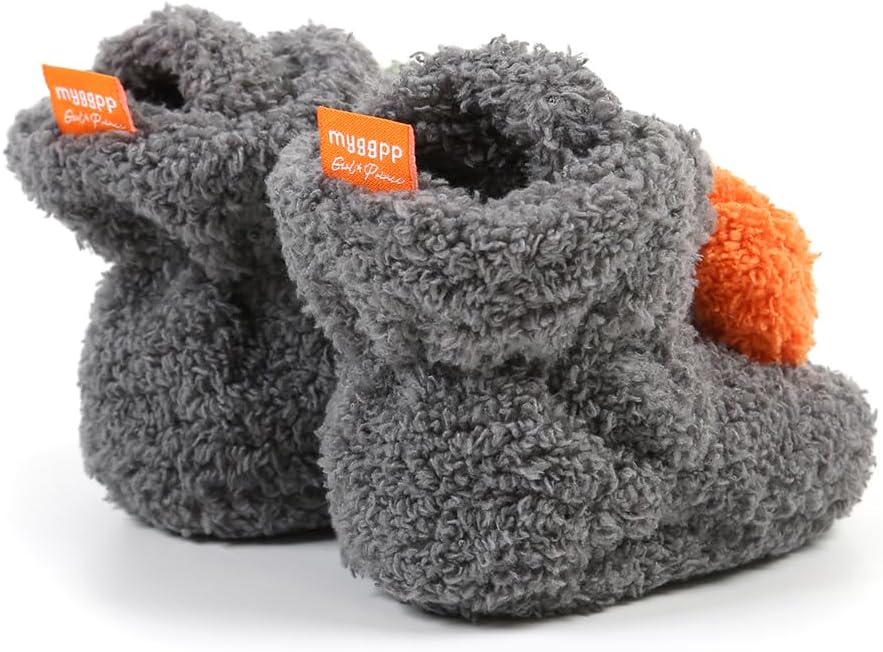 Ohwawadi Infant Baby Slippers Girls Boys Booties Warm Baby Socks Shoes Newborn - Image 7