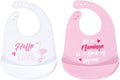 Luvable Friends Unisex Baby Silicone Bibs by Luvable+Friends