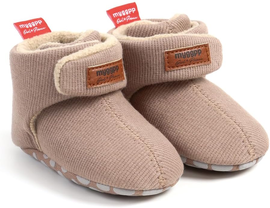 Ohwawadi Infant Baby Slippers Girls Boys Booties Warm Baby Socks Shoes Newborn - Image 5