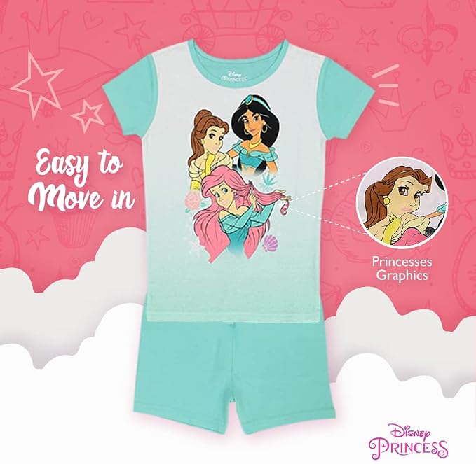 Disney Unisex Kids' 6-piece Snug-fit Cotton Matching Comfortable Pajama Set - Image 5