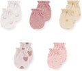 JELYLOVE 5 Pack Baby Boy Girl Anti Scratch Mittens Infant Gloves Essentials | by JELYLOVE