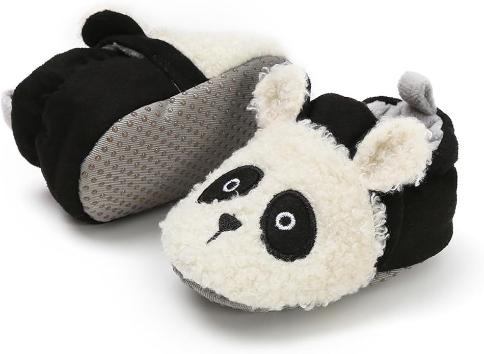 Baby Boys Girls Cotton Booties Non Skid Soft Sock Boots Infant Slippers Newborn - Image 5