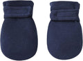 Newborn Baby No Scratch Mittens Stay On, 100% Cotton Breathable, Adjustable by Reyow