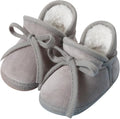 Baby Booties Newborn Fleece First Walking Shoes Non-Slip Sole Slippers Cozy by YIXPOH