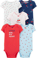 Carter's baby-girls Multi-pk Bodysuits 126g330 by Carters