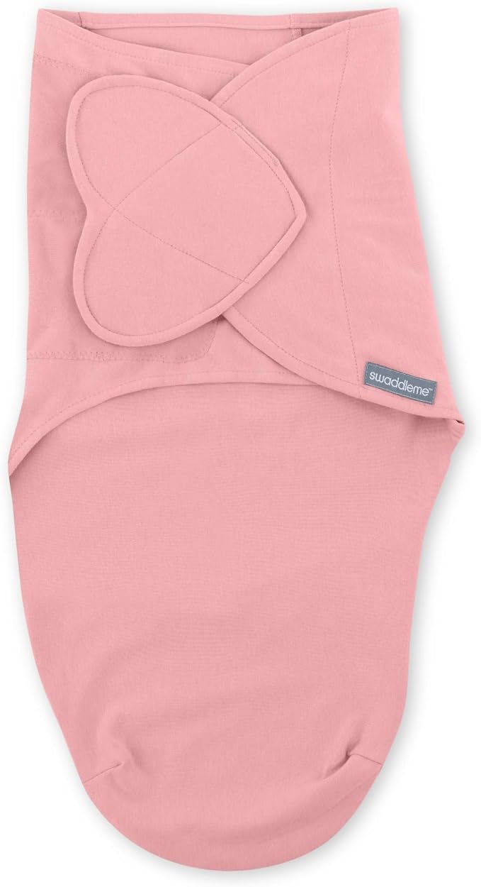 SwaddleMe by Ingenuity Monogram Collection Baby Swaddle, 100% Cotton, Improves - Image 16