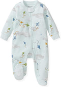 Burt's Bees Baby Boys' Organic Cotton, Sleep and Play Footed Pajamas | Easy zip by BurtsBeesBaby