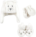 Hudson Baby Baby Hudson Baby Unisex Baby Trapper Hat, Mitten and Bootie Set by HudsonBaby