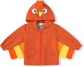 YOUNGER TREE Toddler Baby Boy Girl Duck Raincoat Cute Cartoon Hoodie Zipper by YOUNGERTREE