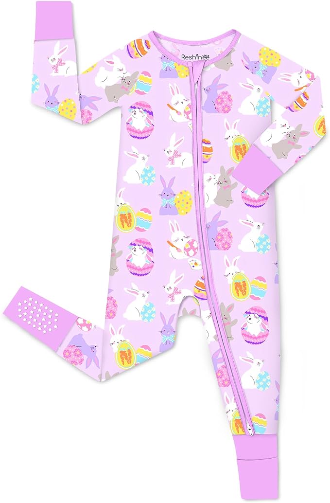 babee Reshinee Viscose Derived from Bamboo Baby Footie Pajamas Convertible by babeeReshinee