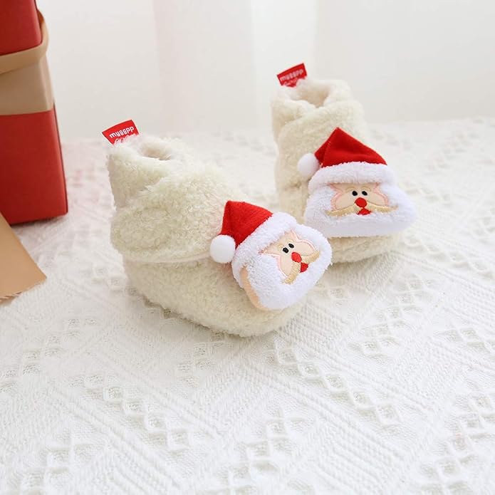 Ohwawadi Infant Baby Slippers Girls Boys Booties Warm Baby Socks Shoes Newborn - Image 6