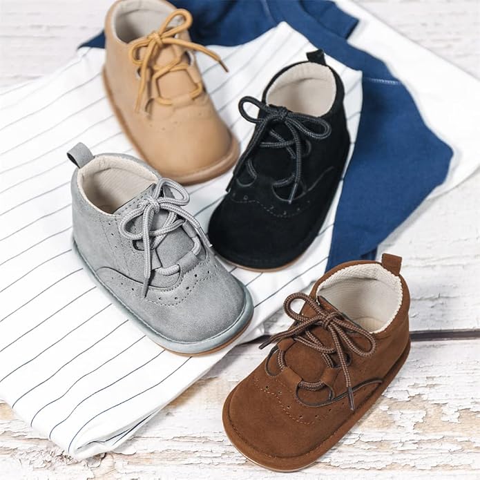 Meckior Baby Booties Newborn Infant Unisex Baby Girls Boys Velvet Rubber - Image 4