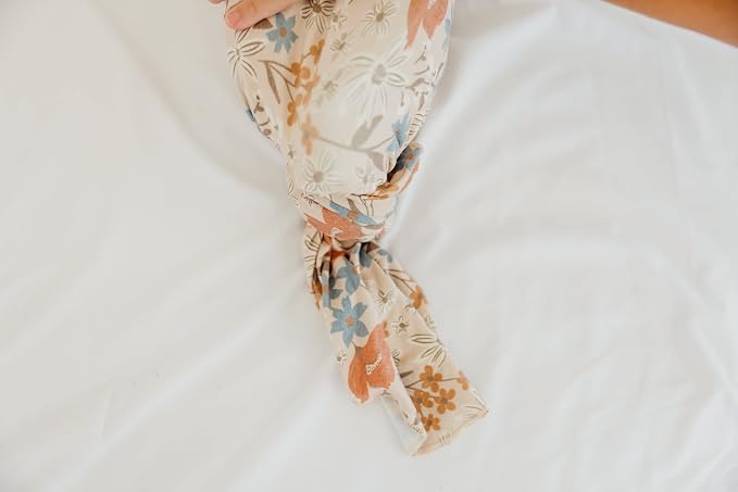 Copper Pearl Swaddle Blankets for Newborns | Soft Stretchy Receiving Blankets - Image 6