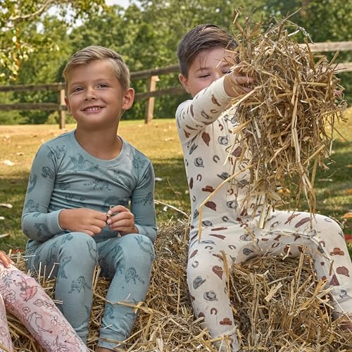 Modern Moments by Gerber Baby Boys & Girls Hacci Footless Pajamas - Image 2