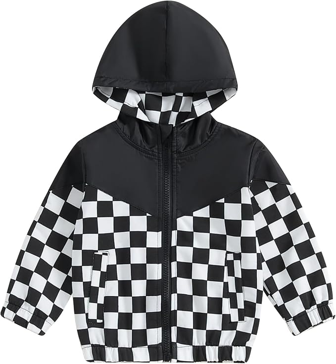 MERSARIPHY Toddler Boy Hoodies Jacket Baby Boy Lightweight Zip Up Coat by MERSARIPHY