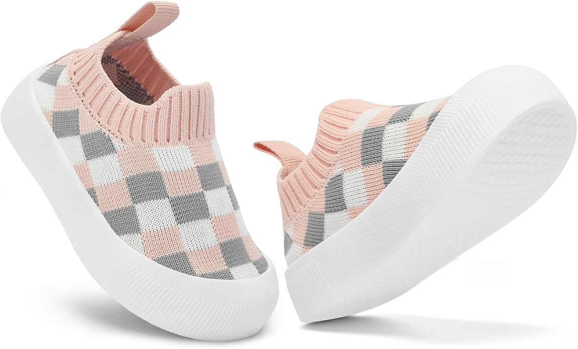 BACSAC Baby Toddler Unisex Infant Shoes Boys Girls Beige Mesh Breathable - Image 5