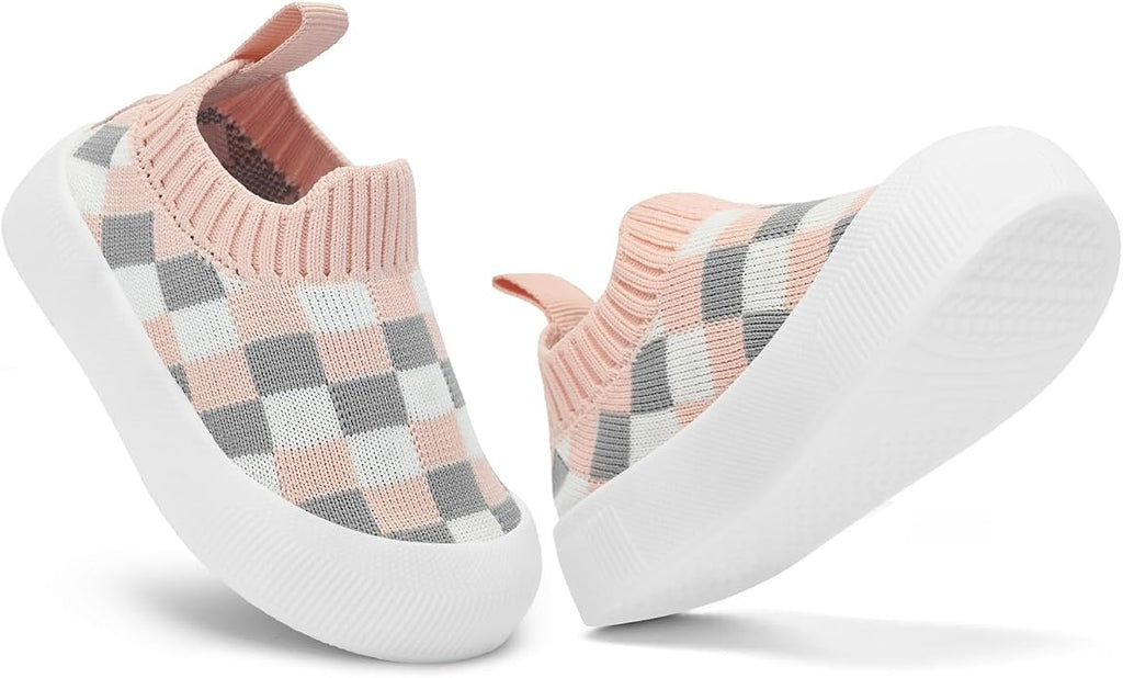 BACSAC Baby Toddler Unisex Infant Shoes Boys Girls Beige Mesh Breathable - Image 5