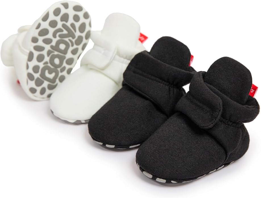 Sawimlgy Newborn Infant Baby Girl Boy Cotton Booties Stay On Sock Slippers Soft by Sawimlgy
