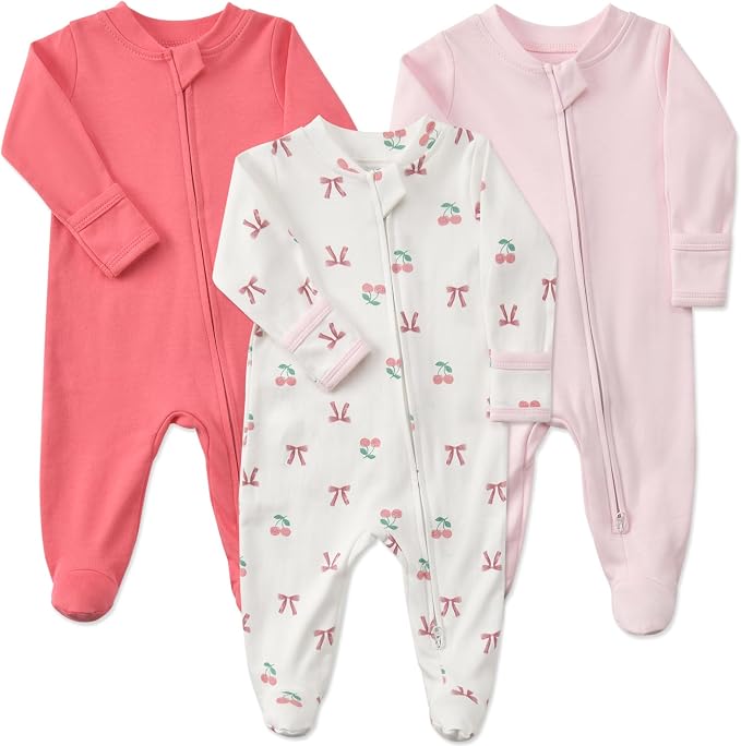 Aablexema Baby Footie Pajamas Cotton by Aablexema