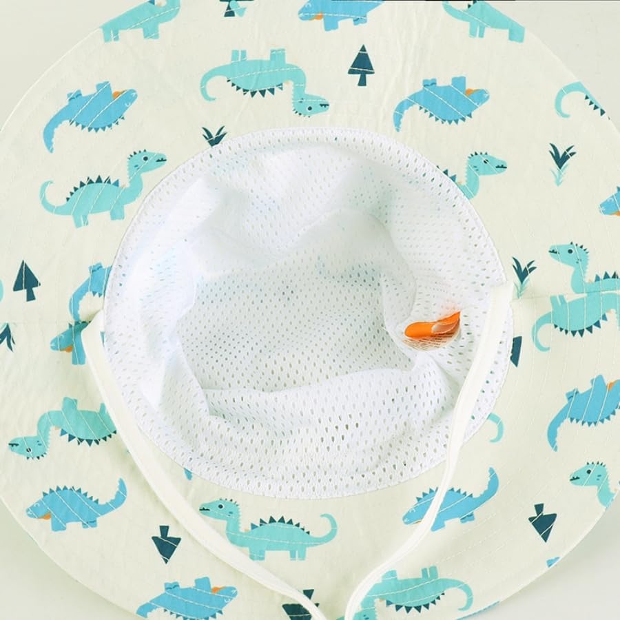 LANGZHEN Sun Protection Hat for Kids Toddler Boys Girls Wide Brim Summer - Image 7