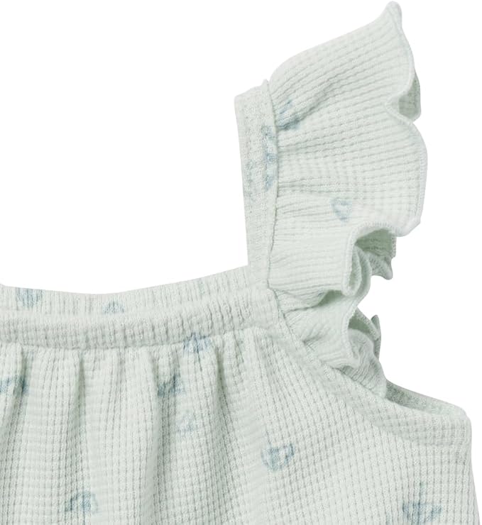 Modern Moments by Gerber Baby Girls' Mini Flutter Sleeve Bubble Romper - Image 2