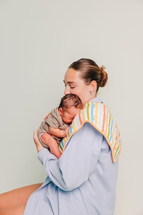 Copper Pearl Baby Burp Cloth Large 21''x10'' Size Premium Absorbent Triple - Image 8